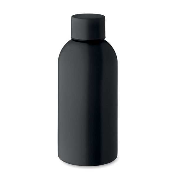 Sticla cu perete simplu 500 ml, Stainless steel, negru