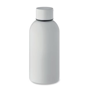 Sticla cu perete simplu 500 ml, Stainless steel, alb