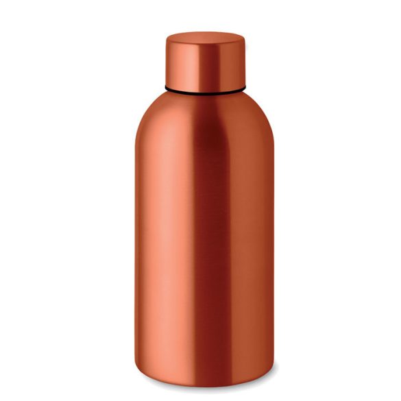 Sticla cu perete simplu 500 ml, Stainless steel, portocaliu