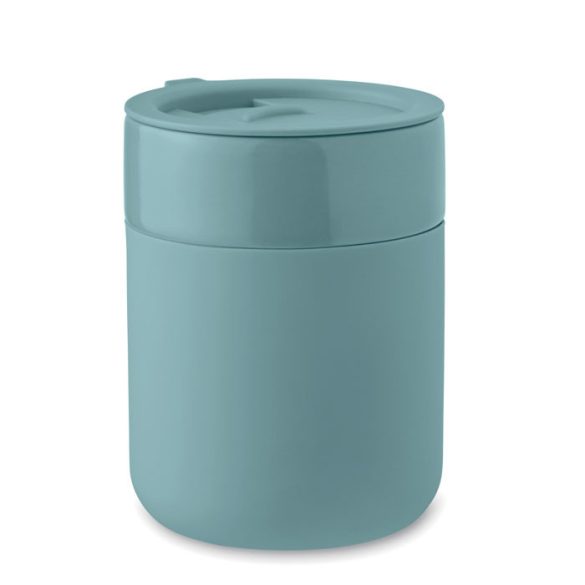 Pahar ceramic 330 ml, Ceramics, petrol