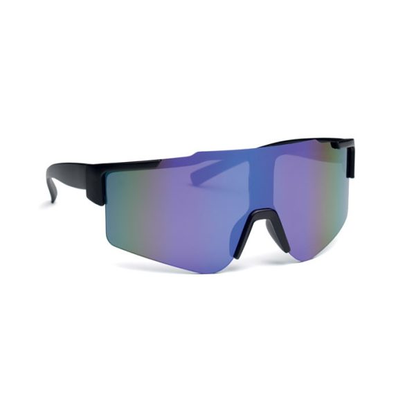 Ochelari de soare sport cu ogli, Polycarbonate, albastru