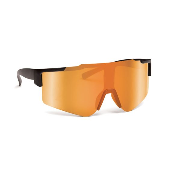 Ochelari de soare sport cu ogli, Polycarbonate, portocaliu