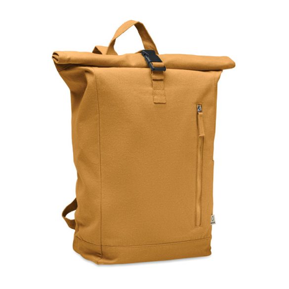 Rucsac Rolltop 390 gr/m², Recycled cotton, ocru