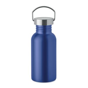 Sticla cu perete simplu 500 ml, Stainless steel, albastru