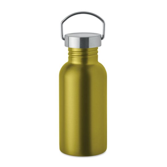 Sticla cu perete simplu 500 ml, Stainless steel, lime