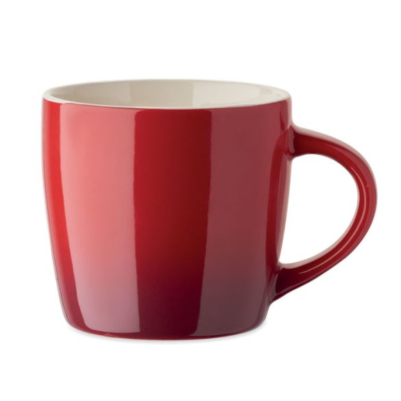 Cana ceramica 300ml, Stoneware, rosu