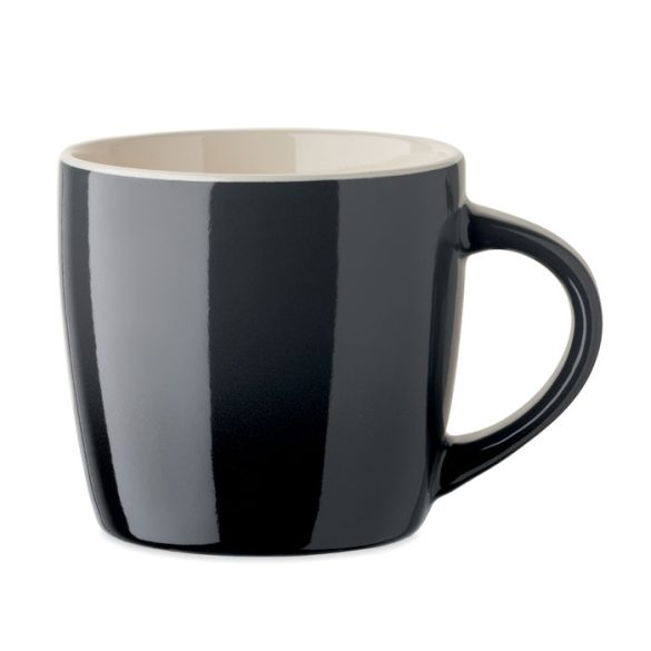Cana ceramica 300ml, Stoneware, gri piatra