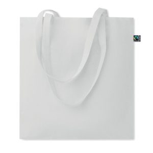 Sacosa Fairtrade 180gr, Cotton, alb