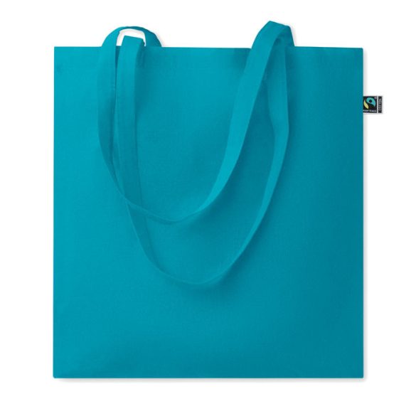 Sacosa Fairtrade 180gr, Cotton, turcoaz