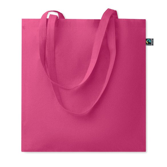 Sacosa Fairtrade 180gr, Cotton, fucsia
