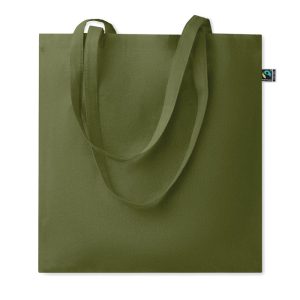 Sacosa Fairtrade 180gr, Cotton, verde inchis