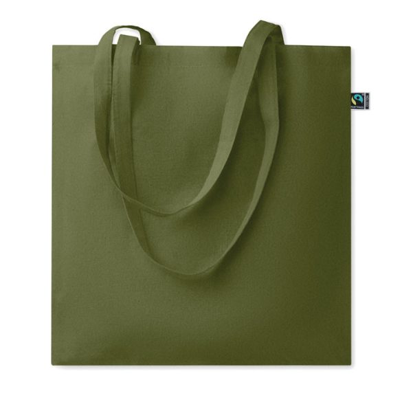 Sacosa Fairtrade 180gr, Cotton, verde inchis