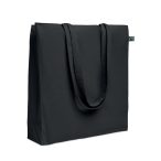 Sacosa Fairtrade 180 gr, Cotton, negru