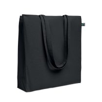 Sacosa Fairtrade 180 gr, Cotton, negru