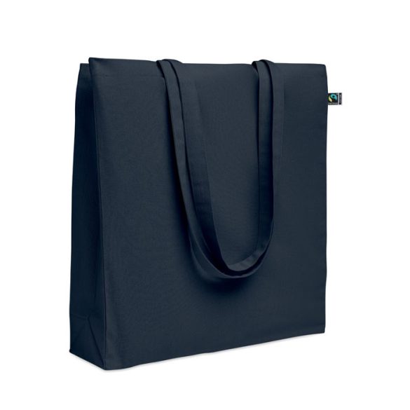 Sacosa Fairtrade 180 gr, Cotton, albastru