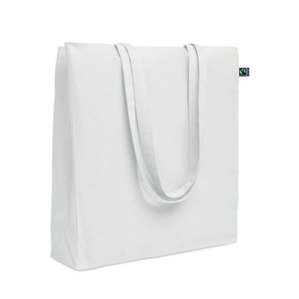 Sacosa Fairtrade 180 gr, Cotton, alb