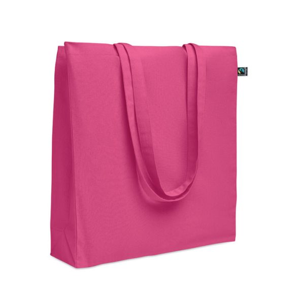 Sacosa Fairtrade 180 gr, Cotton, fucsia