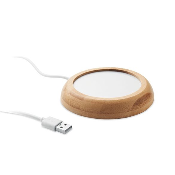 Incalzitor cana USB, bambus, Bamboo, lemn