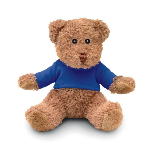 Ursulet de plus cu tricou, Plush, albastru