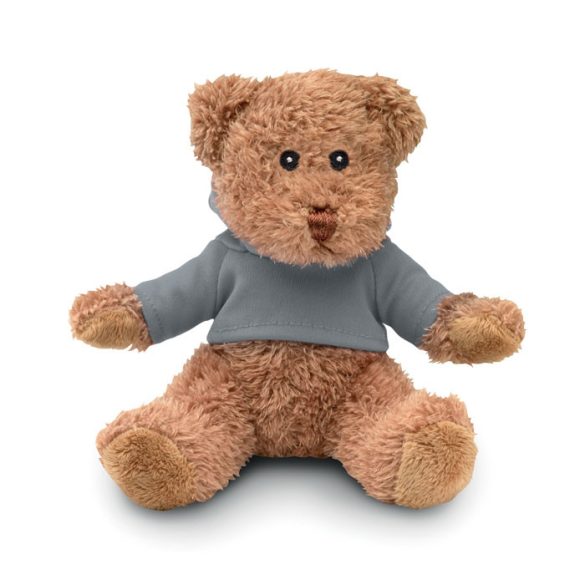 Ursulet de plus cu tricou, Plush, gri