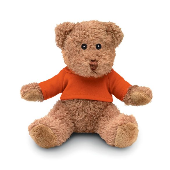 Ursulet de plus cu tricou, Plush, portocaliu