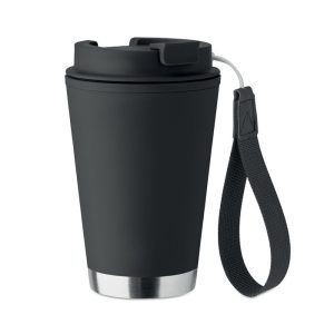 Termos cu perete dublu 300ml., Polypropylene PP, negru