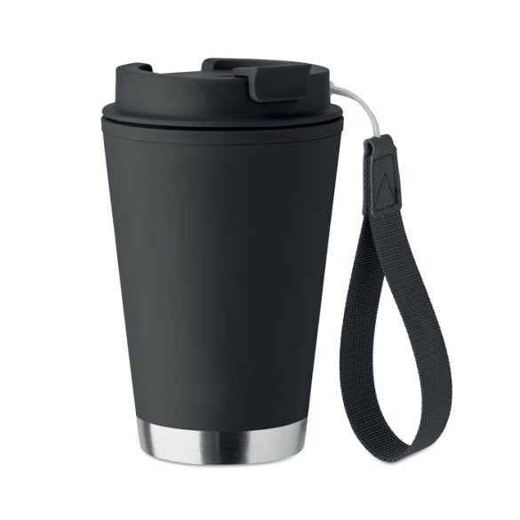 Termos cu perete dublu 300ml., Polypropylene PP, negru