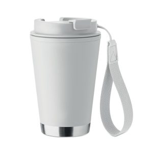 Termos cu perete dublu 300ml., Polypropylene PP, alb
