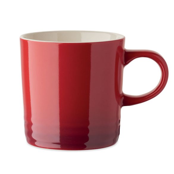 Cana ceramica 290ml, Stoneware, rosu