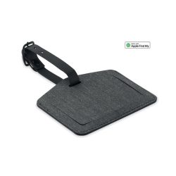 Eticheta anti-pierdere bagaje, PU, negru