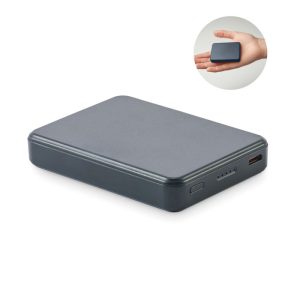 Powerbank 5000 mAh, ABS, albastru marin francez