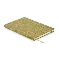 Notebook A5 cu coperta tare, Cork, verde