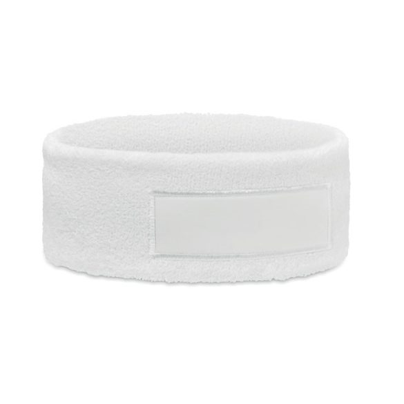 Bentita din polibumbac, Polyester/Cotton, alb