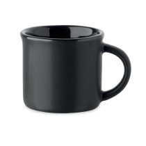 Ceasca espresso ceramica 40 ml, Stoneware, negru