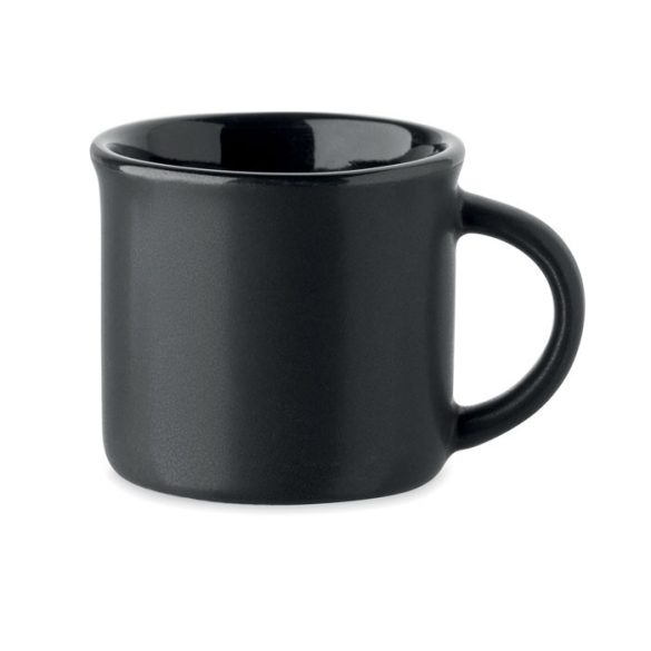 Ceasca espresso ceramica 40 ml, Stoneware, negru