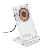 Incarcator wireless acril 15W, Acrylic, transparent
