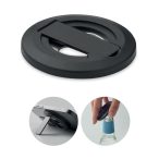 Suport telefon si desfacator, ABS, negru