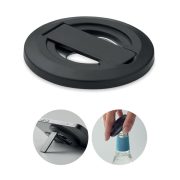 Suport telefon si desfacator, ABS, negru Suport telefon si desfacator, ABS, negru