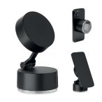 Suport magnetic pentru telefon, ABS, negru