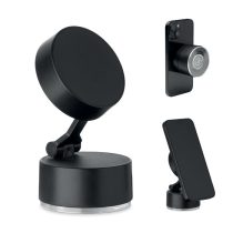 Suport magnetic pentru telefon, ABS, negru