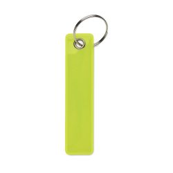 Breloc reflectorizant din PVC, PVC, galben neon