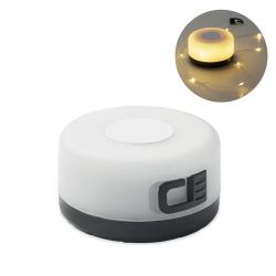 Sir de lumini LED retractabile, ABS, negru