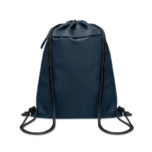 Rucsac cu snur 600D RPET, RPET, albastru