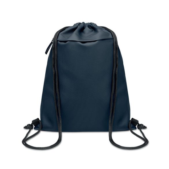 Rucsac cu snur 600D RPET, RPET, albastru