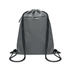 Rucsac cu snur 600D RPET, RPET, gri piatra
