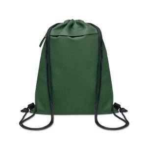 Rucsac cu snur 600D RPET, RPET, verde inchis