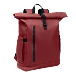 Rucsac rolltop pt laptop 600D, RPET, burgundy