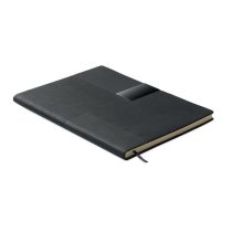 Notebook A5 PU, PU, negru