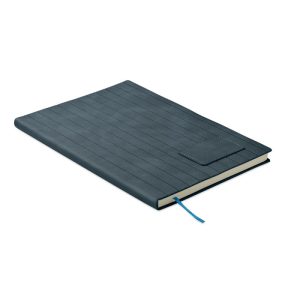 Notebook A5 PU fumuriu, Paper, albastru