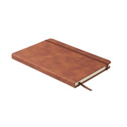 Notebook A5 PU fumuriu, Paper, maro